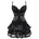 Années 60 Ensemble Corset et Jupon Moulin Rouge - Ma Penderie Vintage