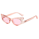 <tr 0>   <tc>L</tc>Studs Cat Eye Sunglasses