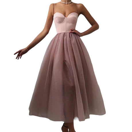 Années 50 Robe Évasée Tulle Glamour Mademoiselle - Ma Penderie Vintage