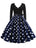 Années 50 Robe Évasée Rétro À Pois Lucille - Ma Penderie Vintage