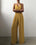 Années 80 Combinaison Pantalon Palazzo Glamour