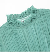 <tc>1980's</tc> Dress <tc>M</tc>idi Pleated <tc>M</tc>Butterfly hips