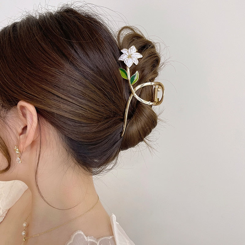 Années 40 Pince À Cheveux La Fleur Rétro