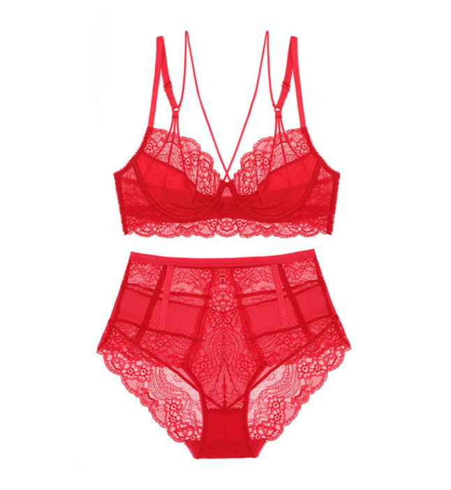 <tc>1960's</tc> Retro Lace Lingerie Set