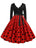 Années 50 Robe Évasée Rétro À Pois Lucille - Ma Penderie Vintage