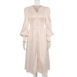 <tc>Años 30</tc> Vestido midi al bies con glamour vintage