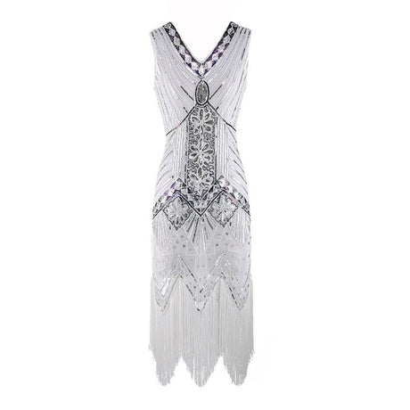 1920's Retro Sequin Evening Dress The Great Gatsby