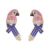 <tc>1960's</tc> Rhinestone Evening Earrings