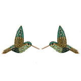 <tc>1960's</tc> Rhinestone Evening Earrings