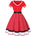 Années 60 Robe De Jour A Pois Rock A Billy Grandes Taille - Ma Penderie Vintage