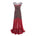 Année 30 Robe de Soirée Longue Années Folles Gatsby Rouge - Ma Penderie Vintage