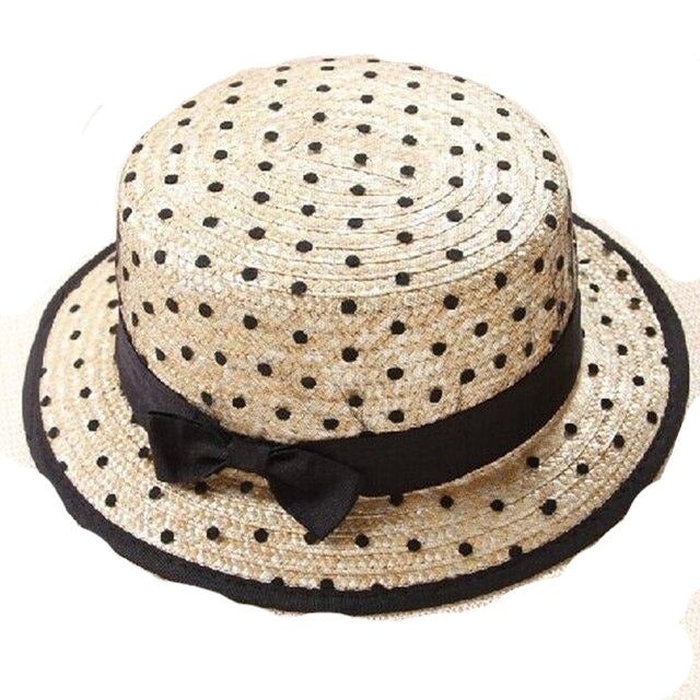 <tc>1960's</tc>  <tc>Glamour</tc> Paris Retro Polka Dot Hat