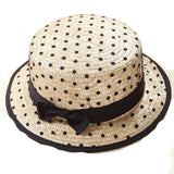 <tc>1960's</tc>  <tc>Glamour</tc> Paris Retro Polka Dot Hat