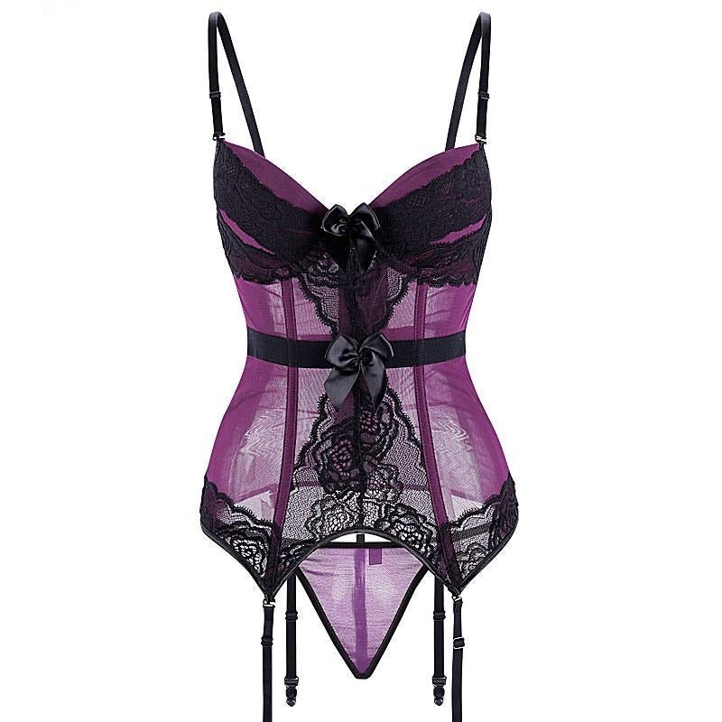Années 60 Ensemble Lingerie Corset Vintage Bunny - Ma Penderie Vintage
