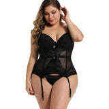 Années 60 Ensemble Lingerie Corset Vintage Bunny - Ma Penderie Vintage
