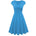 Années 60 Robe Évasée Col V Rétro - Ma Penderie Vintage