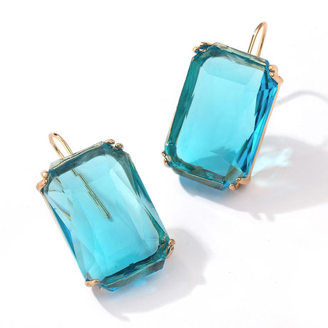 1950's Rhinestone Dangling Earrings