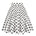 1950's Pin Up Polka Dot Circle Skirt