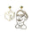 Années 40 Boucles d'oreilles Vintage Dali - Ma Penderie Vintage