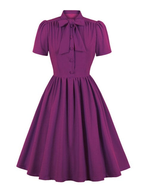 Années 60 Robe Évasée Rétro La Parisienne - Ma Penderie Vintage